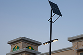 La Quinta, Austin, Texas - Using ActiveLED SL-50 Wide Pattern Street Light - Solar Assist